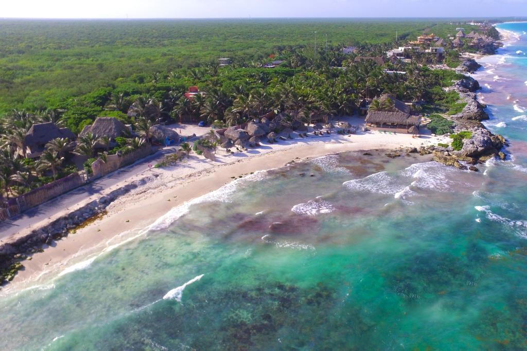 Zamas Hotel Tulum Exterior foto